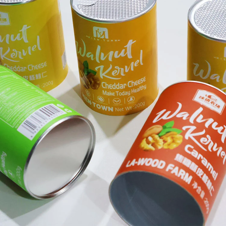 Mit Aluminiumfolie ausgekleideter Papierbehälter